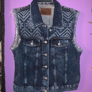 Big Star Blue Denim Vest